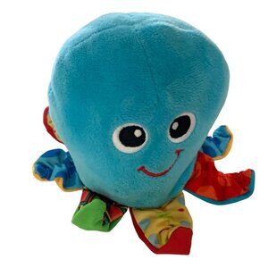 Shake & Dance Pals octopus Blue Plush Stuffed Animal Toy Vibration Electronic 5.
